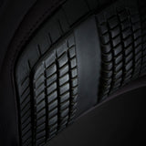 ION Collision Vest Element Side Zip 2026 schwarz mit Schutzpolsterung, Detailansicht der Prallschutzstruktur