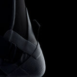 ION Collision Vest Element Side Zip 2026 schwarz, Seitlicher Reißverschluss, Detailansicht der Schutzpolsterung