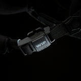 ION Collision Vest Element Side Zip 2026 schwarze Schutzweste mit Seitlichem Reißverschluss, Detailaufnahme des WIP-Verschlusses