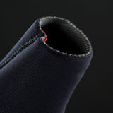 ION Collision Vest Element Side Zip 2026 schwarz, Nahaufnahme der Seitennähte mit Reißverschluss Detail