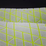 ION Collision Vest Element Side Zip 2026, grau mit neongelben Schutzpolstern, Detailansicht des Polstermaterials