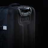 ION Collision Vest Element Side Zip 2026 schwarz, Frontalansicht mit Seitenverschluss und Tragegriff