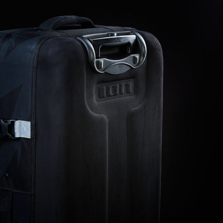 ION Collision Vest Element Side Zip 2026 schwarz, Frontalansicht mit Seitenverschluss und Tragegriff