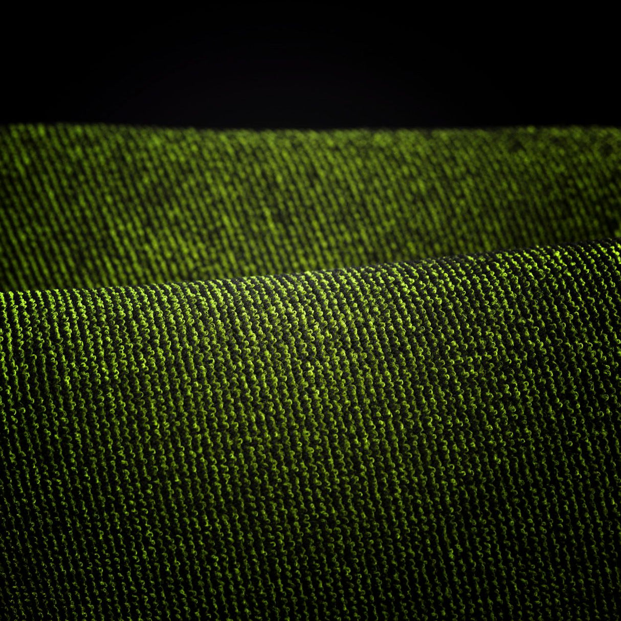 ION Collision Vest Element Side Zip 2026 in Grün, Detailansicht des Neoprenmaterials mit Seitlichem Reißverschluss