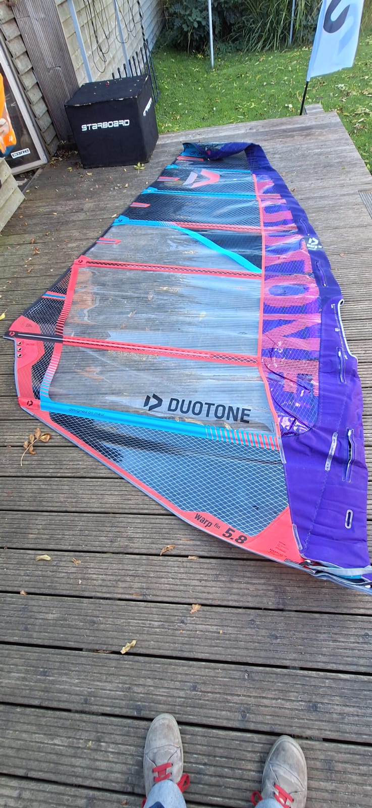 Duotone Sail Warp_Fin 5.8 2023 (used)