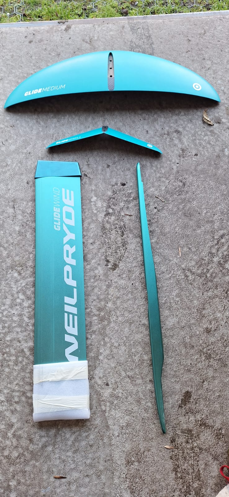 JP Australia  HydroFoil 120 (gebraucht) mit FoilGlide Medium