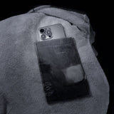 ION Collision Vest Element Side Zip 2026 grau mit Handy-Tasche, Seitenansicht