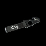 ION Collision Vest Element Side Zip 2026 schwarze Prallschutzweste mit Seitenreißverschluss, Frontalansicht