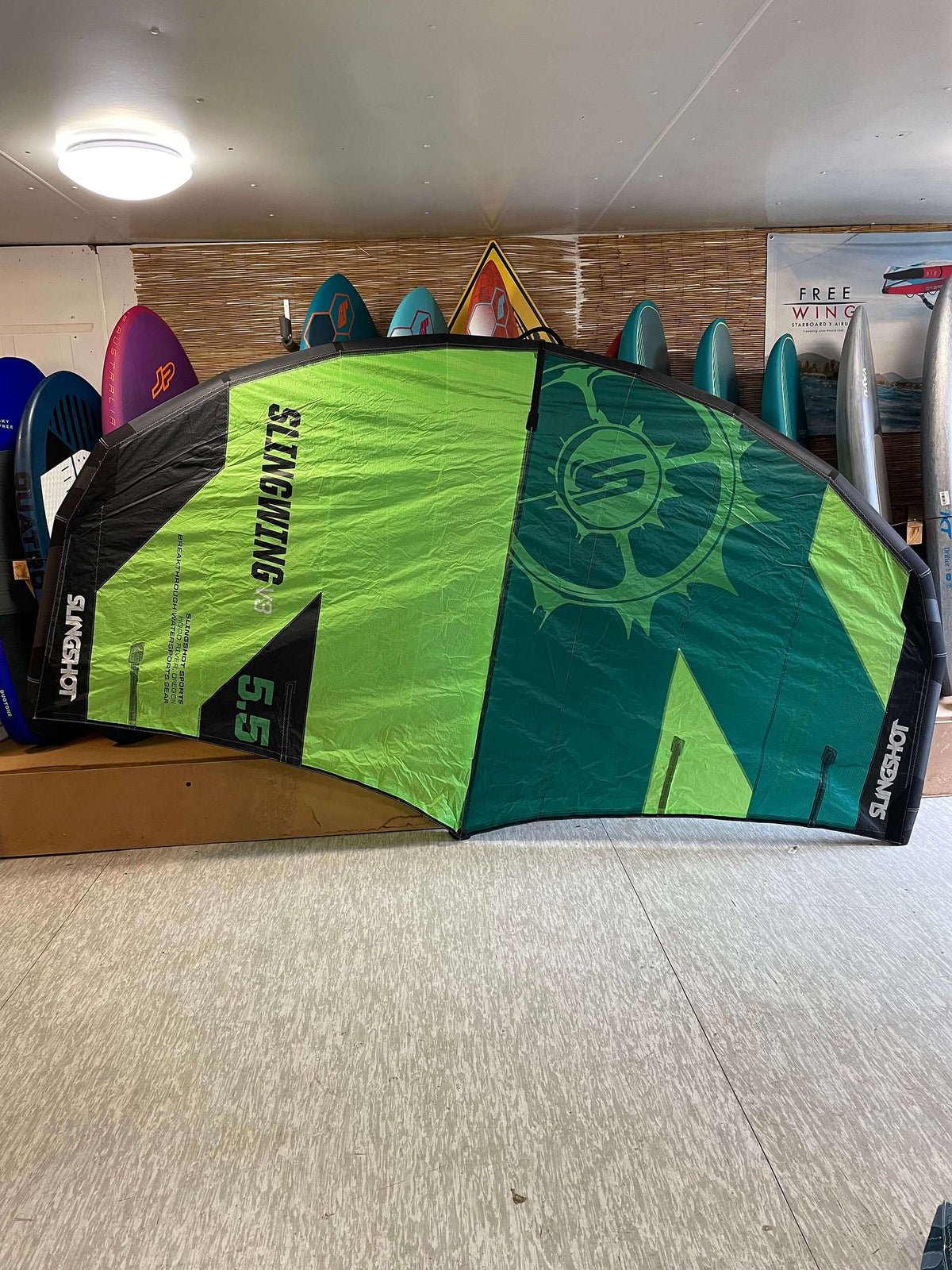 Slingshot Slingwing V3 Green 5.5 2023 (gebraucht) (1)