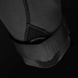 ION Collision Vest Element Side Zip 2026 in Schwarz, Detailaufnahme der Seitennähte und Reißverschluss