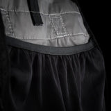 ION Collision Vest Element Side Zip 2026, Grau-Schwarz, Detailansicht mit Seitenverschluss und Nähten