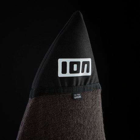 ION Collision Vest Element Side Zip 2026, schwarz-grau, Prallschutzweste mit Seitenreißverschluss, Detailaufnahme