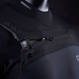 ION Collision Vest Element Side Zip 2026 schwarze Prallweste mit Seitenreißverschluss, Detailansicht
