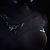 ION Collision Vest Element Side Zip 2026, schwarz, Neopren mit Seitenreißverschluss, Detailansicht