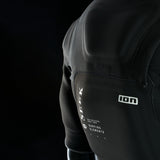 ION Collision Vest Element Side Zip 2026 schwarz mit Seitlichem Reißverschluss, Detailansicht