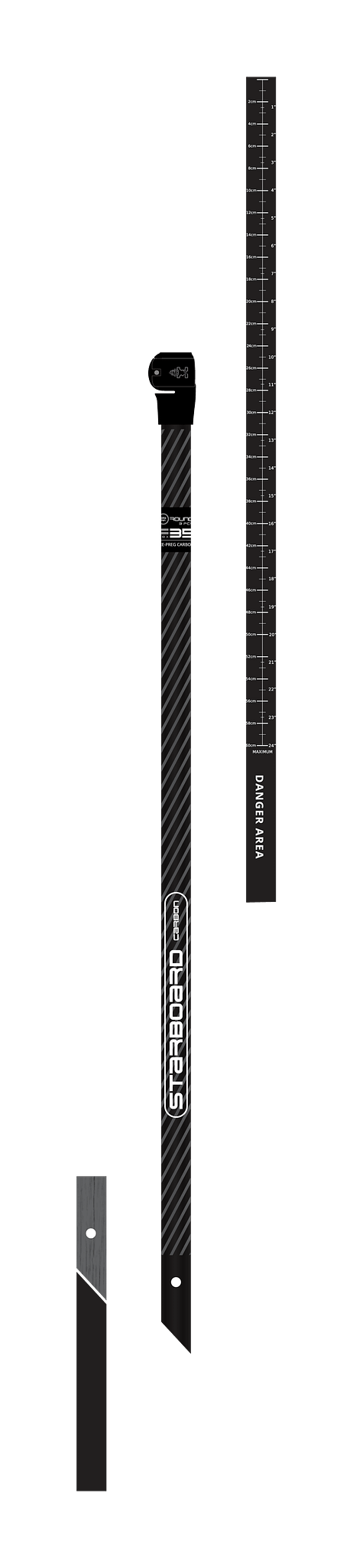 Starboard CARBON SHAFT 29MM 3PC F35 TYPE 2027