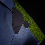 ION Collision Vest Element Side Zip 2026 in Blau und Grün mit Neopren-Details, Detailansicht der Seitenkonstruktion
