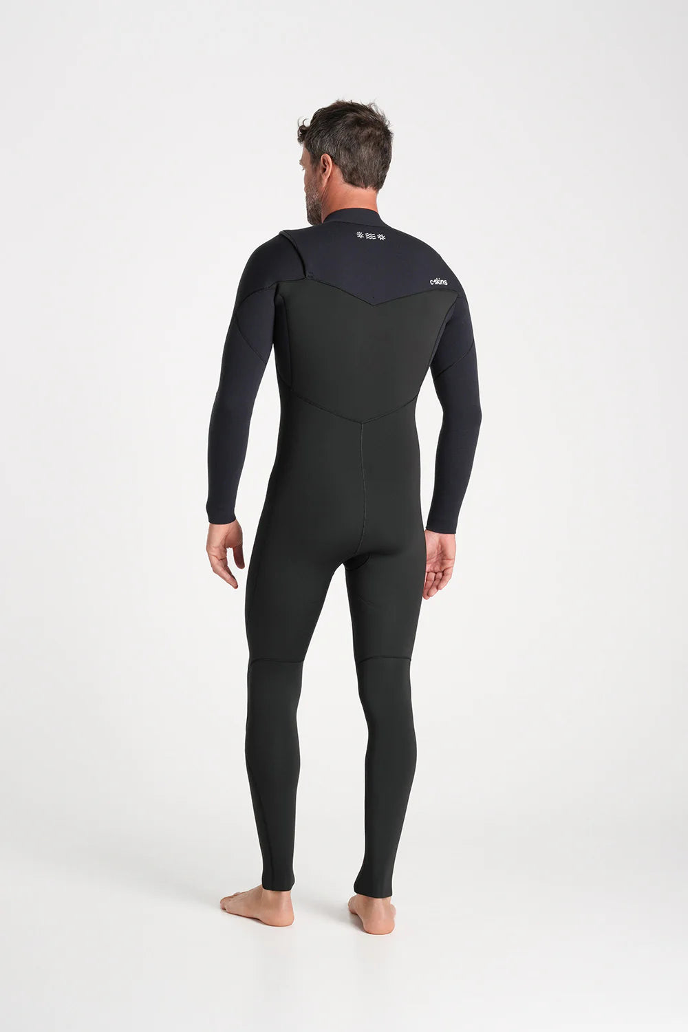 C-Skins NuWave Mens Session 4:3 Mens Chest Zip Steamer