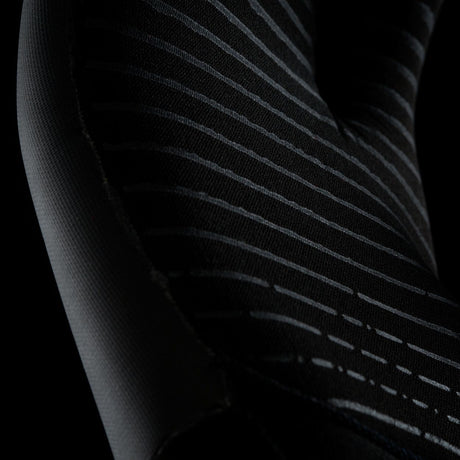 ION Collision Vest Element Side Zip 2026 schwarz, Detailansicht der Schutzpolsterung und Seitenschluss