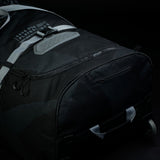 ION Collision Vest Element Side Zip 2026 schwarz mit grauem Schulterbereich, Seitreißverschluss, Detailansicht