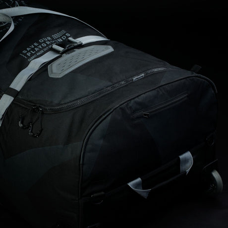 ION Collision Vest Element Side Zip 2026 schwarz mit grauem Schulterbereich, Seitreißverschluss, Detailansicht