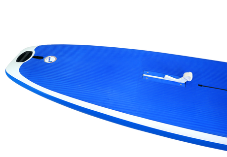 GA Start HD Schultafel 2026, blau-weiß, Kunststoff-Schulboard mit Griffmulden, Draufsicht