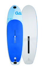 GA Start HD School Board 2026 SUP-Board, weiß-blau, Draufsicht und Unterseite, Allround-Paddleboard