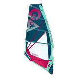 GA-Sails 2026 BOOST Windsegel in Mint-Grün, Pink und Dunkelblau mit grafischem Design, Frontalansicht