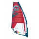 GA-Sails 2026 Matrix Windsegel Rot-Blau mit Mesh-Panelen, Frontalansicht
