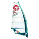 GA-Sails 2026 Matrix Windsegel weiß mit roten und türkisen Designelementen, Frontalansicht