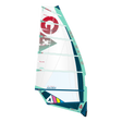 GA-Sails 2026 Matrix Windsegel weiß mit roten und türkisen Designelementen, Frontalansicht