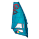 GA Sails Matrix ME LTD MTE 2025/26 Windsegel in Blau und Rot, Frontansicht mit Fenster und Designelementen