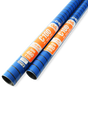 GA Masts 100 SDM LTD MTE 2026 Windsurf-Mast blau-orange mit Beschriftung, Detailansicht zweier Masten nebeneinander