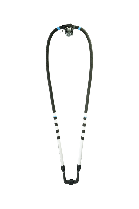 GA Booms Hybrid Line Mono 2026 Gabelholm Schwarz Weiß mit Hybrid Material und Verbindungsstück Frontalansicht