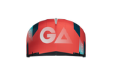 GA-Kites Pure 2026 Lenkdrachen rot mit schwarzen Seitenpanelen, Frontalansicht