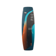 GA 2026 Kiteboard Pact Bd mit Farbverlauf von Blau über Orange zu Schwarz, Frontansicht