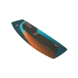 GA 2026 Kiteboard Pact Bd in Blau, Türkis und Orange mit strukturierter Oberfläche, Draufsicht