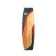 GA Watts Kiteboard 2026 mit schwarzem Rand, rotem und gelbem Holzdesign, Draufsicht