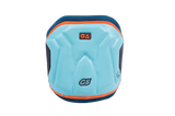 GA G5 PRO Waist Harness LTD 2026 in Hellblau mit dunkelblauen und orangefarbenen Akzenten, Frontansicht