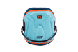 GA VOLT PRO Waist Harness LTD MTE 2026 in Hellblau mit dunkelblauen und orangefarbigen Streifen, Draufsicht