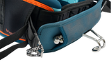 GA VOLT PRO Waist Harness LTD MTE 2026 in Blau-Orange mit Metallschnallen und Sicherheitsmerkmalen, Detailansicht