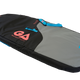 GA 2026 Wing Board Bag Sidewall in Schwarz und Grau mit blauem Reißverschluss, Seitansicht