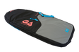 GA 2026 Wing Board Bag Sidewall in Schwarz und Grau mit blauem Reißverschluss, Seitansicht