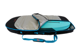 GA 2026 Wing Board Bag Sidewall, türkis-schwarz mit grauem Futter, Transporttasche mit Tragegriffen, Draufsicht