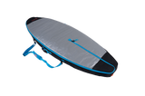 GA Wing DW Board Bag Sidewall 2026, grau mit blauem Rand, Transporttasche für Wingboards, mit Tragegriffen, Seitenansicht