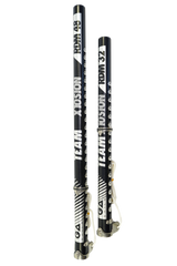 GA Extension PRO Alu LTD MTE 2026 Aluminium-Teleskopstange schwarz mit weißer Beschriftung, zwei verschiedene Längen nebeneinander dargestellt