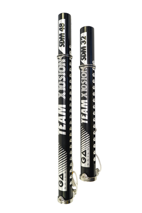 GA Extension PRO Alu LTD MTE 2026 Skistöcke schwarz-weiß Aluminium Paar Frontalansicht