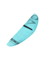 GA Foil Front Wing in Hellblau, Frontansicht, modernes Foil-Design mit schwarzen Akzenten
