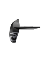 GA 2026 Foil Front Wing MOVE, schwarz, Seitenansicht mit geschwungener Flügelform und Holm