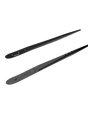 GA Foil Fuselage Alu 2026 Aluminium Rumpf in Schwarz und Grau, schlanges Design mit Befestigungslöchern